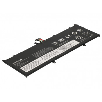 2-power Lenovo Yoga C640-13IML galvenais akumulatora bloks NEW - Akumulators - 49 mAh (2P-L19D4PD1)