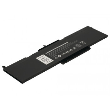 2-power galvenais akumulatora bloks Dell Precision 3520 - Akumulators - 69 mAh (2P-NY5PG)