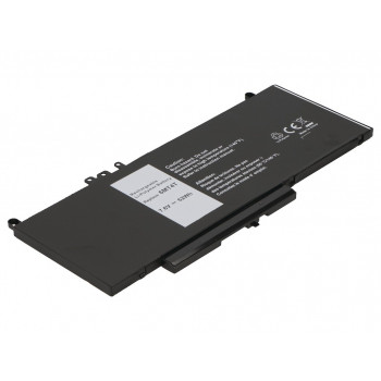 2-power galvenais akumulatora bloks 44Wh Dell Latitude E5470 - baterija - 44 mAh (2P-R0TMP)