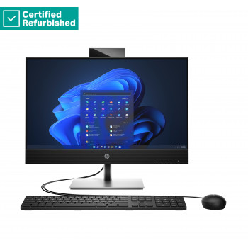 ATJAUNOTS SUDRAABĀ HP Pro 440 G9 AIO All-In-One - i7-12700T, 8GB, 512GB SSD, 23.8 FHD Touch AG, regulējams augstums, USB pele, DOS, 1 gads