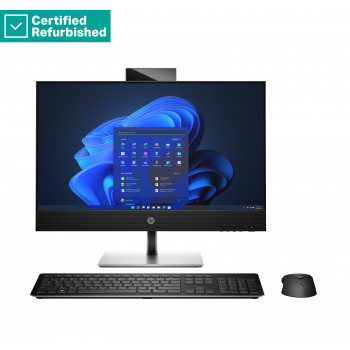 ATJAUNOTS SUDRABA HP Pro 440 G9 AIO All-In-One - i7-13700T, 16GB, 1TB SSD, 23,8 FHD Ne-pieskāriena AG, Regulējams augstums, USB pele, Win 11 Pro, 1 gads