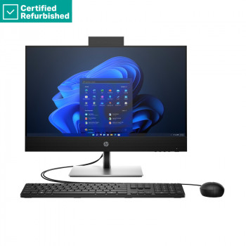 ATJAUNOTS SUDRA BĀ HP Pro 440 G9 AIO All-In-One - i5-14600, 32GB, 1TB SSD, 23.8 FHD Ne-pieskāriens AG, Regulējams augstums, USB pele, Win 11 Pro, 1 gads