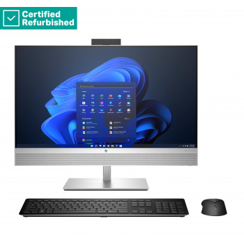 ATJAUNOTS SUDRAABĀ HP Elite 870 G9 AIO All-In-One 27 - i7-14700, 32GB, 1TB SSD, 27 FHD Non-Touch AG, FPR, Height Adjustable, USB Mouse, Win 11 Pro, 1 gads (99A42ETR#AB8)