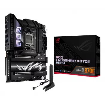 ASUS ROG CROSSHAIR X870E HERO mātesplate AM5 ligzdai