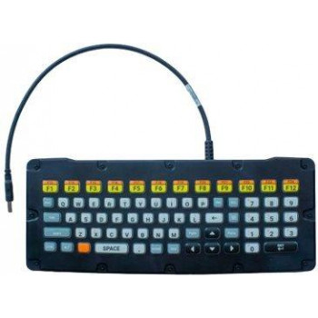 Zebra tastatūra - ar fona apgaismojumu - USB - QWERTY