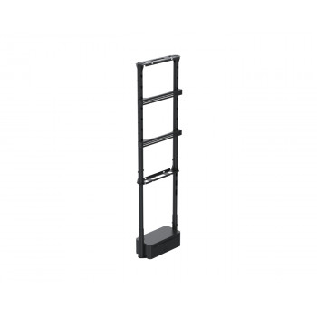 Ergonomic Solutions In-Window grīdas stiprinājums VIENVIENS - melns