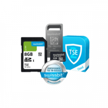 Swissbit TSE v2 microSD karte 8 GB atsevišķi