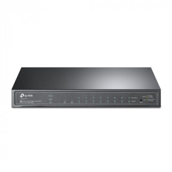 TP-LINK JetStream TL-SG2210P V3 - Slēdzis - Viedais - 8 x 10/100/1000 + 2 x SFP - Galda - PoE (58 W)