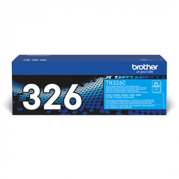 3rd Party KOMPA Toner ciāns TN-326C apm. 3500 lpp. Brother HL-L8250 - Tonera kasetne