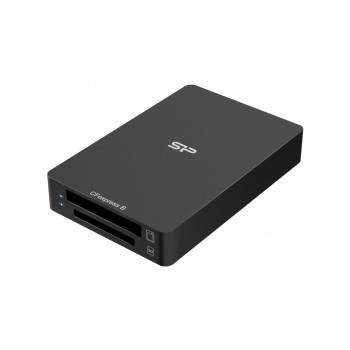 Silicon Power Card USB-C -> CF/SD CreatePro BS10 - karšu lasītājs - CompactFlash (CF Typ 1/CF+)