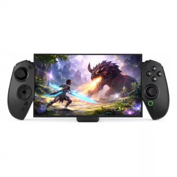 Deltaco GAM-196 vadu USB-C spēļu pults Nintendo Switch 2, melna