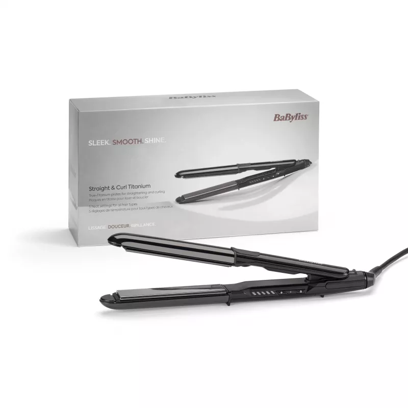 BaByliss Straight and Curl ST486E matu taisnotājs