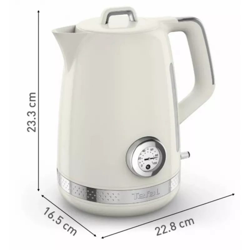 Tefal Soleil KO355AE0 elektriskā tējkanna 1,7 L 2400 W balta