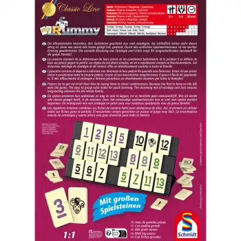 Schmidt Spiele Classic Line MyRummy metāla kārbā