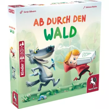 PEGASUS Ab durch den Wald - meža piedzīvojumu kāršu spēle 2-4 spēlētājiem, no 8 gadu vecuma