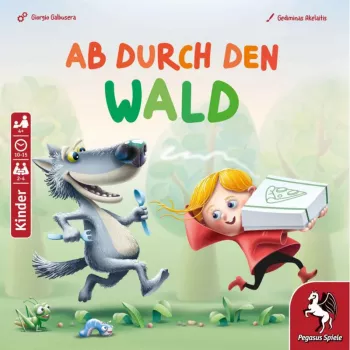 PEGASUS Ab durch den Wald - meža piedzīvojumu kāršu spēle 2-4 spēlētājiem, no 8 gadu vecuma
