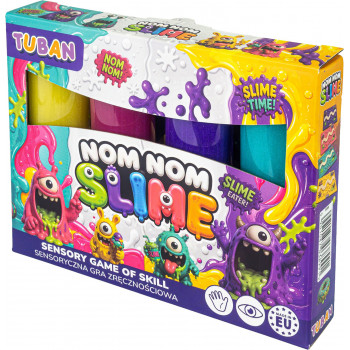 TUBAN sensorā spēle - Jiggly Slime Nom Nom slaima komplekts