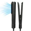 StayBeauty by Extralink M-17936F mitrā uz sauso karstā gaisa matu taisnotājs ar žāvēšanas funkciju, 1200W, melns/rozā