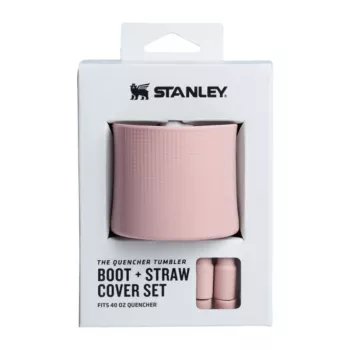 STANLEY The Quencher zābaks + salmiņa uzgalis 1,18L gaiši rozā