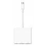 Apple MW5M3ZM/A Digital AV daudzportu adapteris - USB-C uz HDMI, USB-A, USB-C PD - 4K 60Hz - sudraba