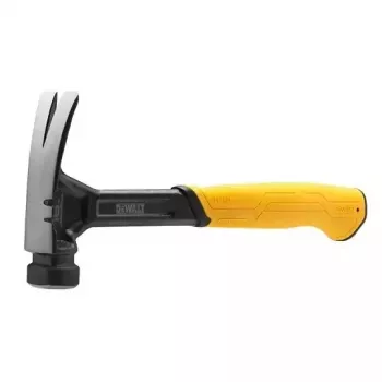 DEWALT DWHT51003-0 16 oz tērauda āmurs ar nagu āķi un vibrāciju slāpējošu rokturi