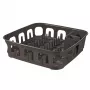 CURVER Essentials trauku žāvētājs 39x39x10,1 cm tumši pelēks