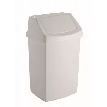 CURVER Click-it atkritumu spainis 9L 22,9x18,9x38,1cm Balts