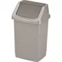 Curver Click-It atkritumu spainis 9L sudraba