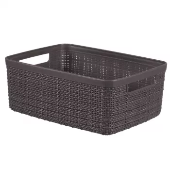 Curver grozs Jute S 5L 27x20x11cm tumši pelēks