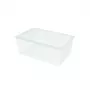 CURVER kaste ar vāku Tekstila kaste 45L 59,6x39,4x23cm Caurspīdīga
