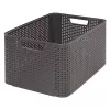 CURVER Style L uzglabāšanas kaste 43,6 x 32,6 x 23 cm tumši pelēka