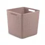 CURVER Grozs Jute Square 17L 28x28x27cm Rozā