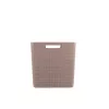 CURVER Grozs Jute Square 17L 28x28x27cm Rozā