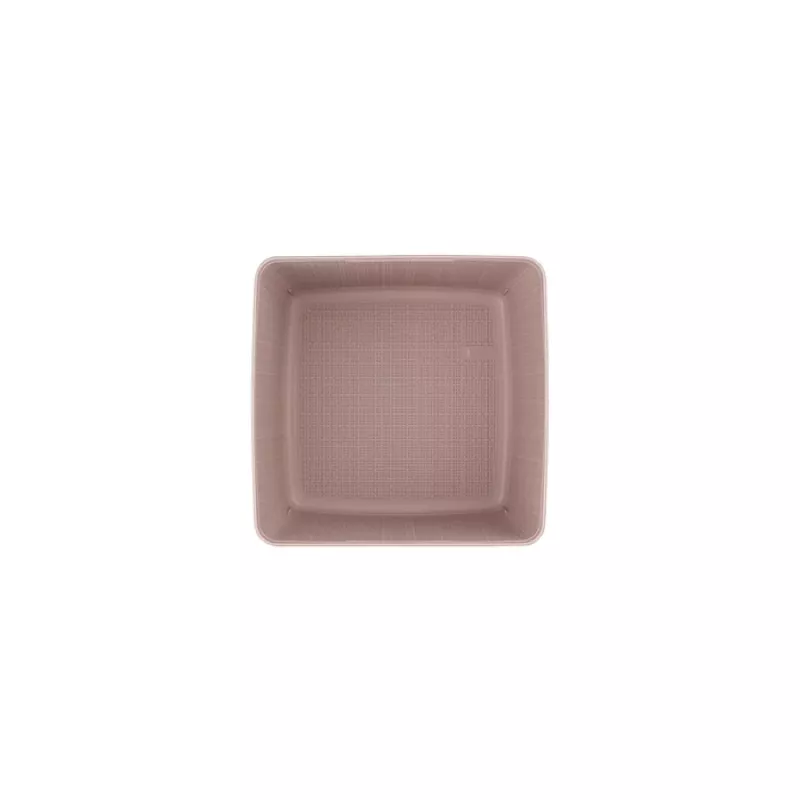 CURVER Grozs Jute Square 17L 28x28x27cm Rozā