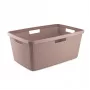CURVER Veļas grozs Jute 46L 59x39x26cm Rozā