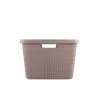 CURVER Veļas grozs Jute 46L 59x39x26cm Rozā