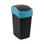 CURVER Flip Bin 25L atkritumu tvertne melna/zila