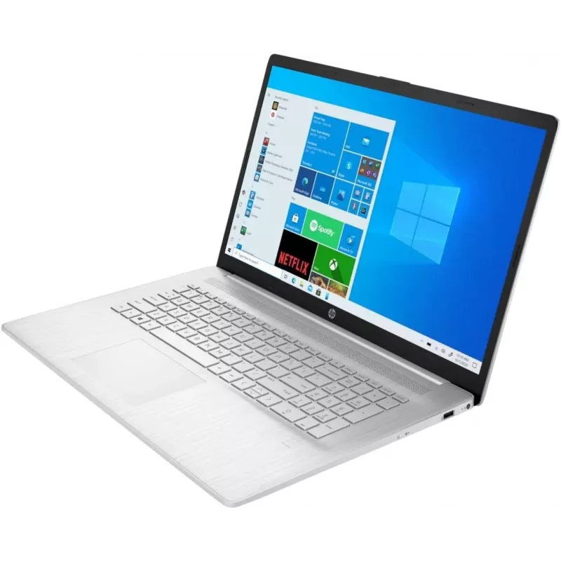 HP 17-CN0XXX 17,3 inch HD+ klēpjdators - Intel Celeron N4020, 8GB RAM, 256GB SSD, Windows 11 Home, Natural Silver klēpjdators HP 17-CN0XXX / Celeron / RAM 8 GB / SSD diskdzinis / 17,3″ HD+