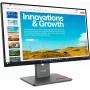 Lenovo ThinkVision P24qD-40 23,8 inch QHD IPS monitors ar USB-C 75W, HDMI, DP, regulējams augstums, melns monitors Lenovo Thinkvision P24QD-40