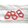 LEIFHEIT Rezerves gumijas gredzeni 6 gab. 52x80 mm hermētiskām burkām 255/370 ml