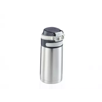 LEIFHEIT Termokrūze Flip 350 ml Sudraba