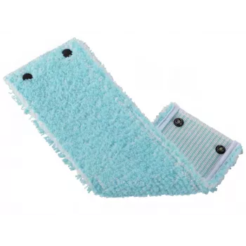 LEIFHEIT Clean Twist XL 42 cm īpaši mīksts mikrošķiedras plakanās mopa komplekts ar centrbēdzes izgriešanas sistēmu un teleskopisku rokturi, zaļš/tirkīza