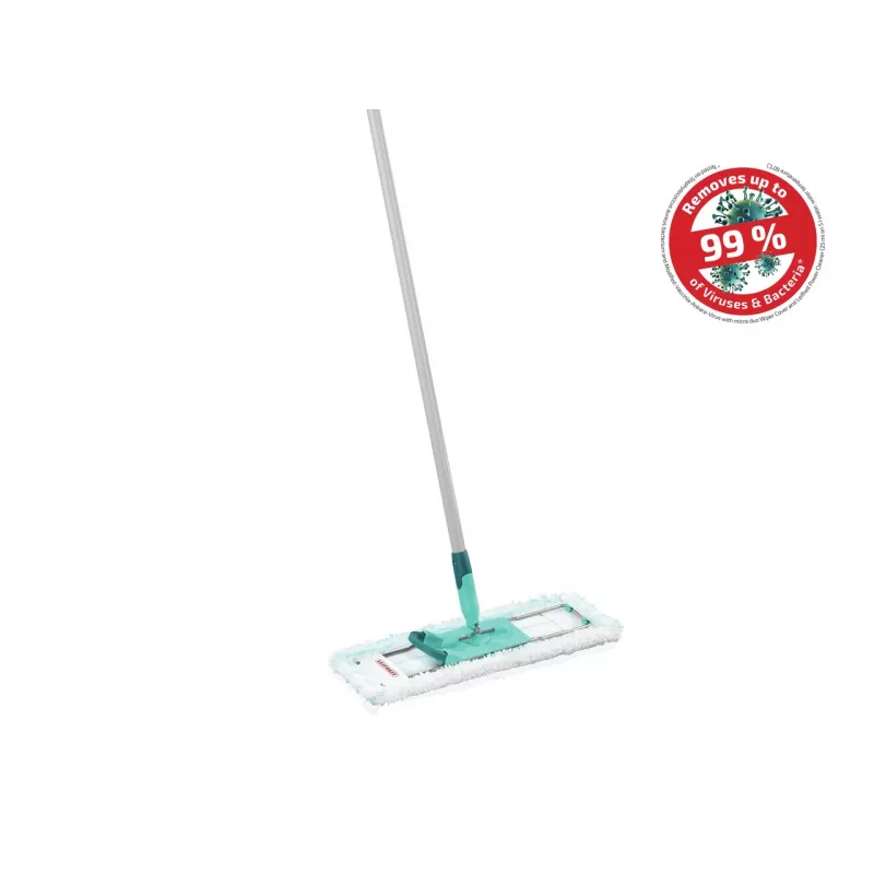 LEIFHEIT Profi XL Micro Duo grīdas tīrītājs ar tērauda rokturi, 42 cm