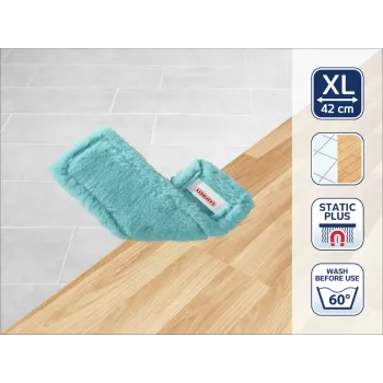 LEIFHEIT Profi XL Static Plus 42cm sausās grīdas tīrītājs