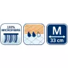 Leifheit Clean & Compact M rezerves mikrošķiedras mopa uzgalis