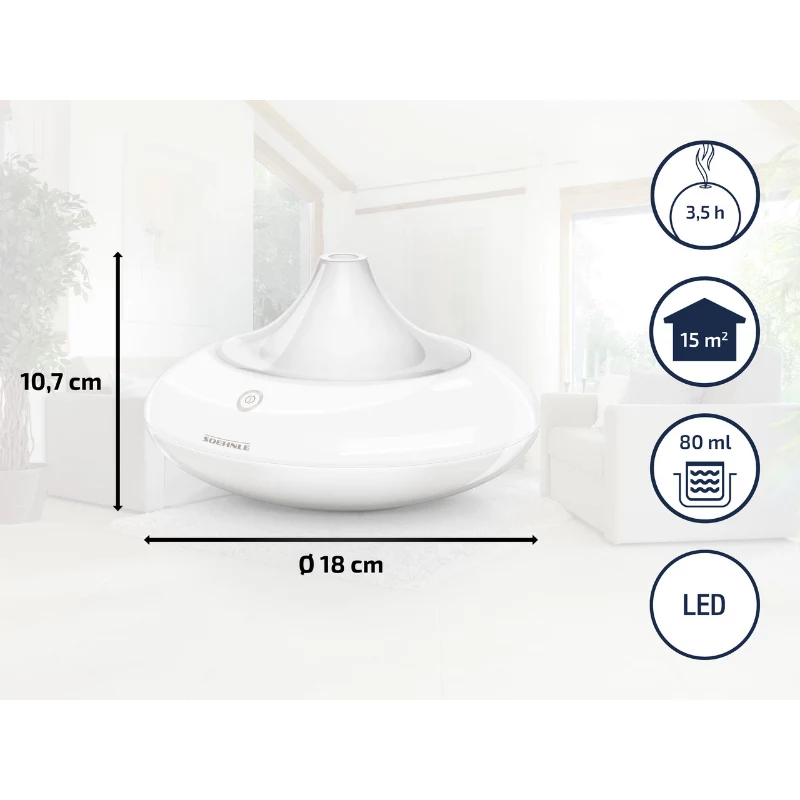 SOEHNLE Air Aromatizator Ravenna ultraskaņas aromu difuzors