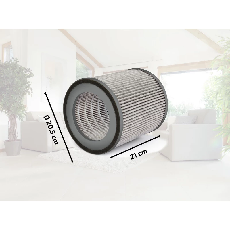 SOEHNLE AirFresh Clean Connect 500 nomaiņas filtrs H13 HEPA + oglekļa