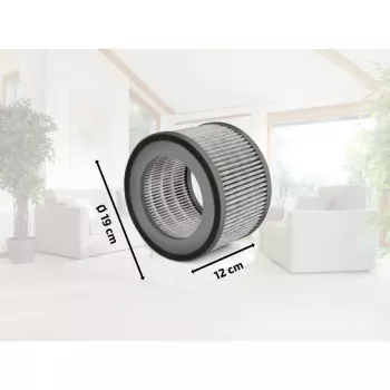 SOEHNLE Filter AirFresh Clean 400 Ledusskapja gaisa filtrs – aktīvās ogles smaku neitralizētājs Bosch un Siemens