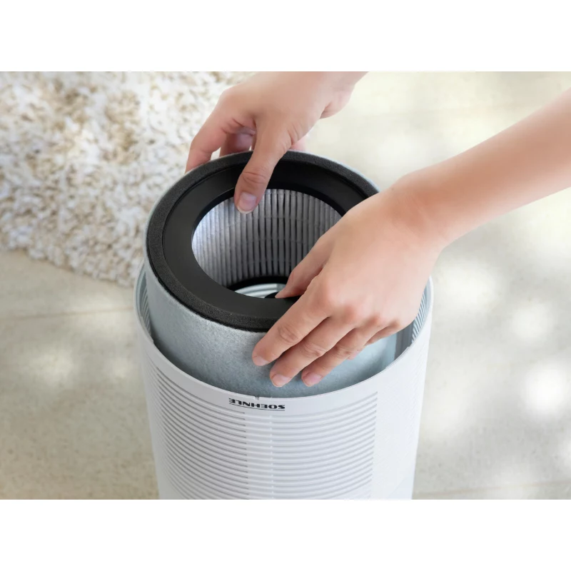 SOEHNLE Filter AirFresh Clean 400 Ledusskapja gaisa filtrs – aktīvās ogles smaku neitralizētājs Bosch un Siemens