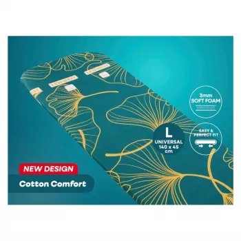 LEIFHEIT Gludināmā dēļa pārvalks Cotton Comfort L/Universal 140x45cm